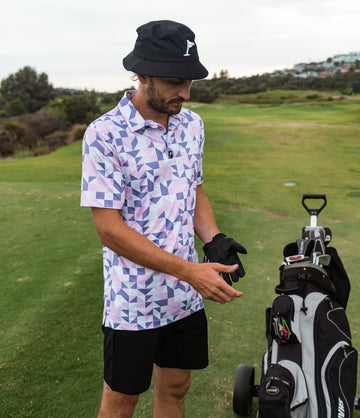 All Square Golf Polo: Slim Fit